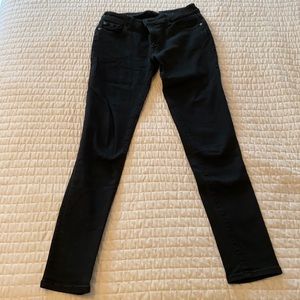 DL1961 Womens black skinny jeans, Sz 26